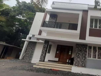 A simple stylish contemporary villa-3 bhk house