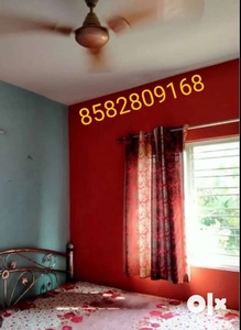 Full furnished flat with AC bed fridge with rent