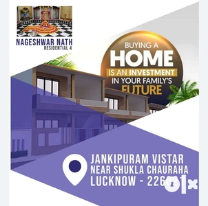 RTM House in Gated Society with Park at Jankipuram Vistar