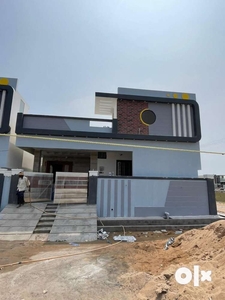 Specially designed Pooja room and front elevation