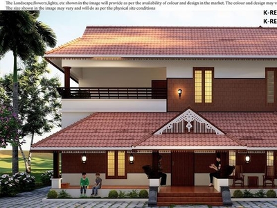 4 Bedroom 4000 Sq.Ft. Independent House in Paravattani Thrissur