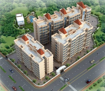 1000 sq ft 2 BHK Launch property Apartment for sale at Rs 52.50 lacs in Shubham Jijai Angan in Taloja, Mumbai