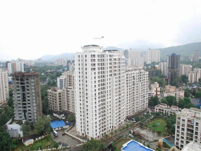 1000 sq ft 3 BHK 2T West facing Apartment for sale at Rs 1.20 crore in Terraform Everest World in Thane West, Mumbai