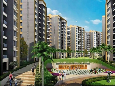 1017 sq ft 2 BHK Completed property Apartment for sale at Rs 92.38 lacs in Pride World City in Lohegaon, Pune