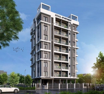 1026 sq ft 2 BHK Apartment for sale at Rs 56.43 lacs in Gokul Apartment in Dum Dum, Kolkata