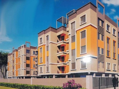 1027 sq ft 2 BHK Under Construction property Apartment for sale at Rs 38.00 lacs in G S Shristi Vista in Rajarhat, Kolkata