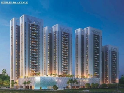 1050 sq ft 2 BHK 2T Apartment for sale at Rs 1.45 crore in Merlin 5th Avenue 16th floor in Salt Lake City, Kolkata