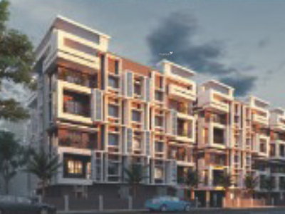 1113 sq ft 3 BHK 2T South facing Apartment for sale at Rs 53.42 lacs in Project in New Town, Kolkata