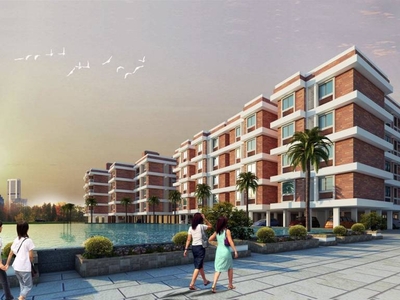 1117 sq ft 2 BHK Completed property Apartment for sale at Rs 33.45 lacs in Team Kabya in New Town, Kolkata