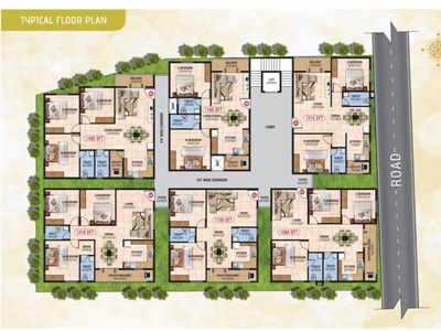 1150 sq ft 2 BHK 2T East facing Apartment for sale at Rs 62.00 lacs in Sri Sai Homes in HSR Layout, Bangalore