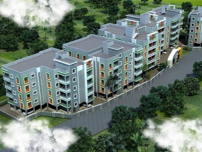 1151 sq ft 2 BHK Under Construction property Apartment for sale at Rs 57.55 lacs in Veni Sunrise Complex in New Town, Kolkata