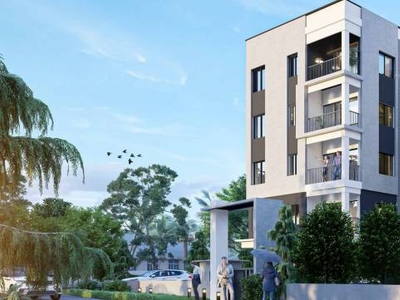 1155 sq ft 3 BHK Launch property Apartment for sale at Rs 57.75 lacs in Rajwada Oakside in Garia, Kolkata