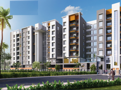1160 sq ft 3 BHK 2T Apartment for sale at Rs 41.76 lacs in Kochar Platinum 4th floor in Madhyamgram, Kolkata