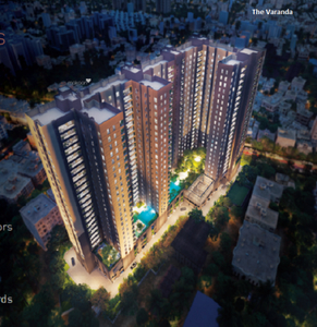 2316 sq ft 4 BHK 4T Apartment for sale at Rs 2.35 crore in Purti The Varanda 10th floor in Lake Town, Kolkata