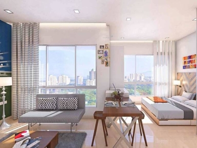 305 sq ft 1RK Completed property Apartment for sale at Rs 50.86 lacs in Hiranandani Fortune City in Panvel, Mumbai