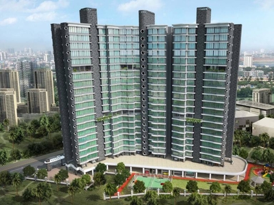 365 sq ft 1 BHK Completed property Apartment for sale at Rs 68.23 lacs in DP Star Trinetra in Bhandup West, Mumbai