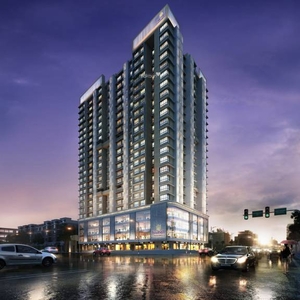 430 sq ft 1 BHK 2T Under Construction property Apartment for sale at Rs 1.04 crore in Dotom Blumen in Vikhroli, Mumbai