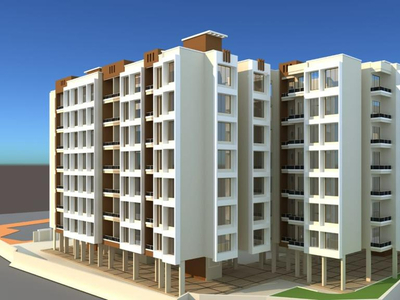 644 sq ft 1 BHK 1T NorthWest facing Apartment for sale at Rs 35.25 lacs in Shree Sai Paradise in Badlapur East, Mumbai
