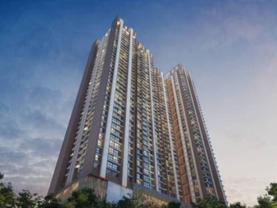 656 sq ft 2 BHK Apartment for sale at Rs 1.62 crore in Homewell Agarwal Floresta Oak in Goregaon East, Mumbai