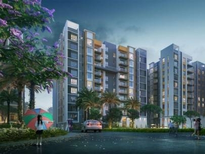 677 sq ft 2 BHK 2T Apartment for sale at Rs 57.00 lacs in Loharuka URBAN GREENS PHASE II A & B in Rajarhat, Kolkata
