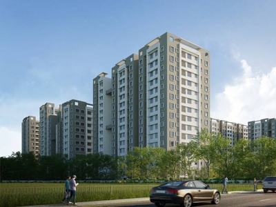 793 sq ft 2 BHK Under Construction property Apartment for sale at Rs 65.00 lacs in Loharuka Urban Vista Phase 1 in Rajarhat, Kolkata