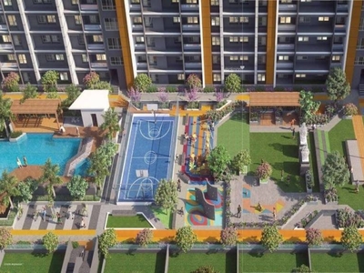 854 sq ft 2 BHK Launch property Apartment for sale at Rs 1.09 crore in Pristine Allure Part 2 in Kharadi, Pune