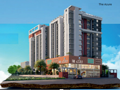 931 sq ft 2 BHK 2T Apartment for sale at Rs 33.98 lacs in Tirupati The Azure 7th floor in Hooghly Chinsurah, Kolkata