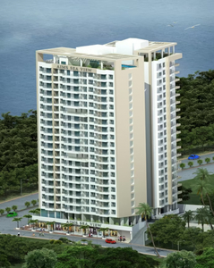 1050 sq ft 2 BHK 2T NorthEast facing Apartment for sale at Rs 82.50 lacs in Aims Sea View in Mira Road East, Mumbai