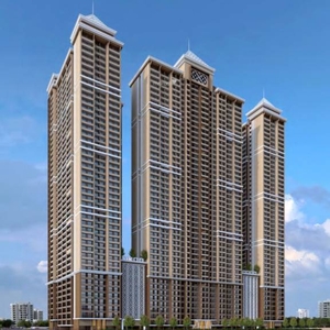 1328 sq ft 2 BHK 2T South facing Launch property Apartment for sale at Rs 1.10 crore in JP Codename Dream Home Tower C in Mira Road East, Mumbai