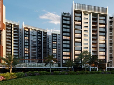 1666 sq ft 3 BHK Apartment for sale at Rs 2.08 crore in Concorde Mayfair in Yelahanka, Bangalore