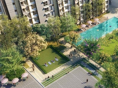 490 sq ft 1RK 1T Apartment for sale at Rs 60.00 lacs in Lodha Crown Kolshet Tower 2 in Thane West, Mumbai