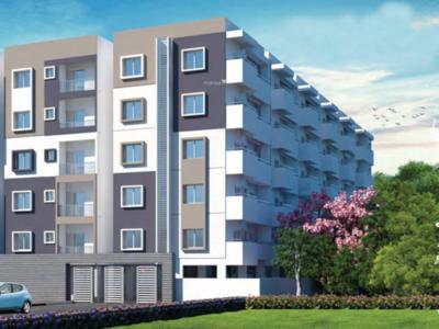 1143 sq ft 2 BHK Under Construction property Apartment for sale at Rs 42.28 lacs in SS Paradise in Panathur, Bangalore