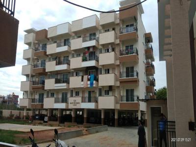 1205 sq ft 2 BHK 2T NorthWest facing Apartment for sale at Rs 72.30 lacs in K R Grand View Heights in Ramamurthy Nagar, Bangalore