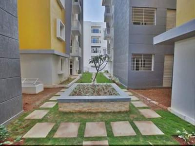 1210 sq ft 2 BHK 2T East facing Apartment for sale at Rs 63.00 lacs in Nakshatra Celestia in Jakkur, Bangalore