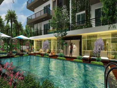 1215 sq ft 2 BHK 2T East facing Under Construction property Apartment for sale at Rs 75.82 lacs in Amrutha Rama Amrutha Platinum Towers in Krishnarajapura, Bangalore