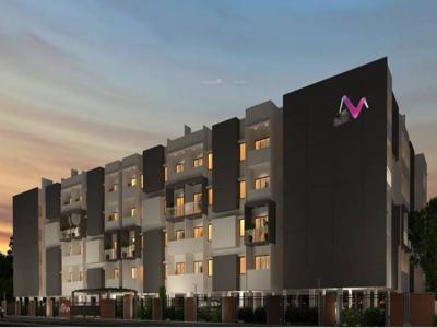 860 sq ft 2 BHK 2T Apartment for sale at Rs 39.77 lacs in New Dimensions Fifth Element in Varthur, Bangalore