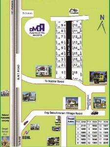 Residential Plot 1000 Sq.ft. for Sale in Sholavaram, Chennai