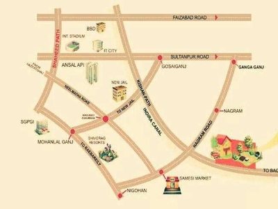 Residential Plot 10000 Sq.ft. for Sale in Nagram Road, Lucknow