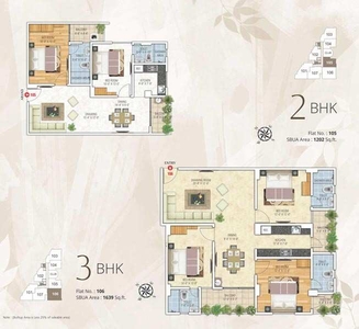 2 BHK Apartment 1202 Sq.ft. for Sale in