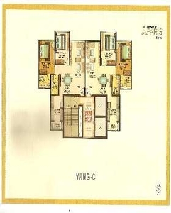3 BHK Apartment 1233 Sq.ft. for Sale in