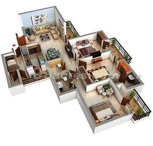 3 BHK Apartment 1756 Sq.ft. for Sale in
