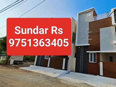 1 Core 3 Bhk Individual house sale in vadavalli
