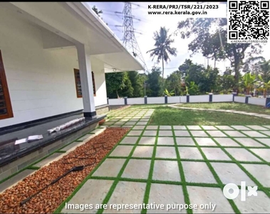 10 Cent Land - Thrissur Town - Well Designed 5 BHK New House for Sale