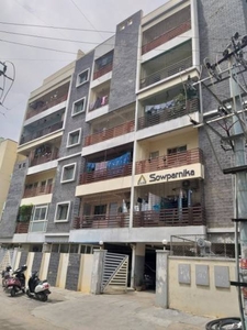 1000 sq ft 2 BHK 2T East facing Apartment for sale at Rs 58.50 lacs in Arvind Sowparnika in Hulimavu, Bangalore