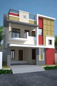 1000 sq ft 3 BHK 3T East facing Villa for sale at Rs 39.00 lacs in Project in Manimangalam, Chennai