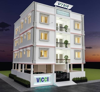 1000 sq ft 3 BHK Apartment for sale at Rs 63.99 lacs in Viva Vicci in Pammal, Chennai