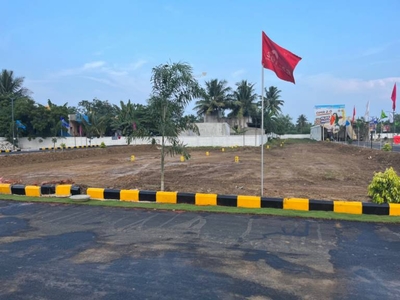 1000 sq ft NorthEast facing Plot for sale at Rs 48.00 lacs in Project in Pudupakkam, Chennai