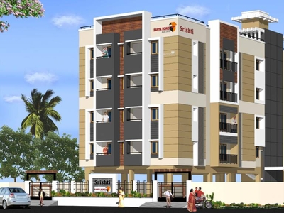 1107 sq ft 3 BHK Apartment for sale at Rs 71.96 lacs in Kanya Srishti in Perungudi, Chennai