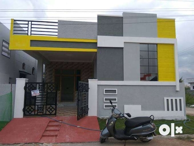 110sqrds 2bhk house in main road near ecil 80% loan available @47lakhs