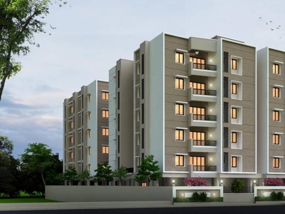 1184 sq ft 3 BHK Under Construction property Apartment for sale at Rs 68.67 lacs in ARA Vinesh Enclave in Kolapakkam, Chennai